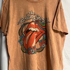 The Rolling Stones Warm Brown Tee